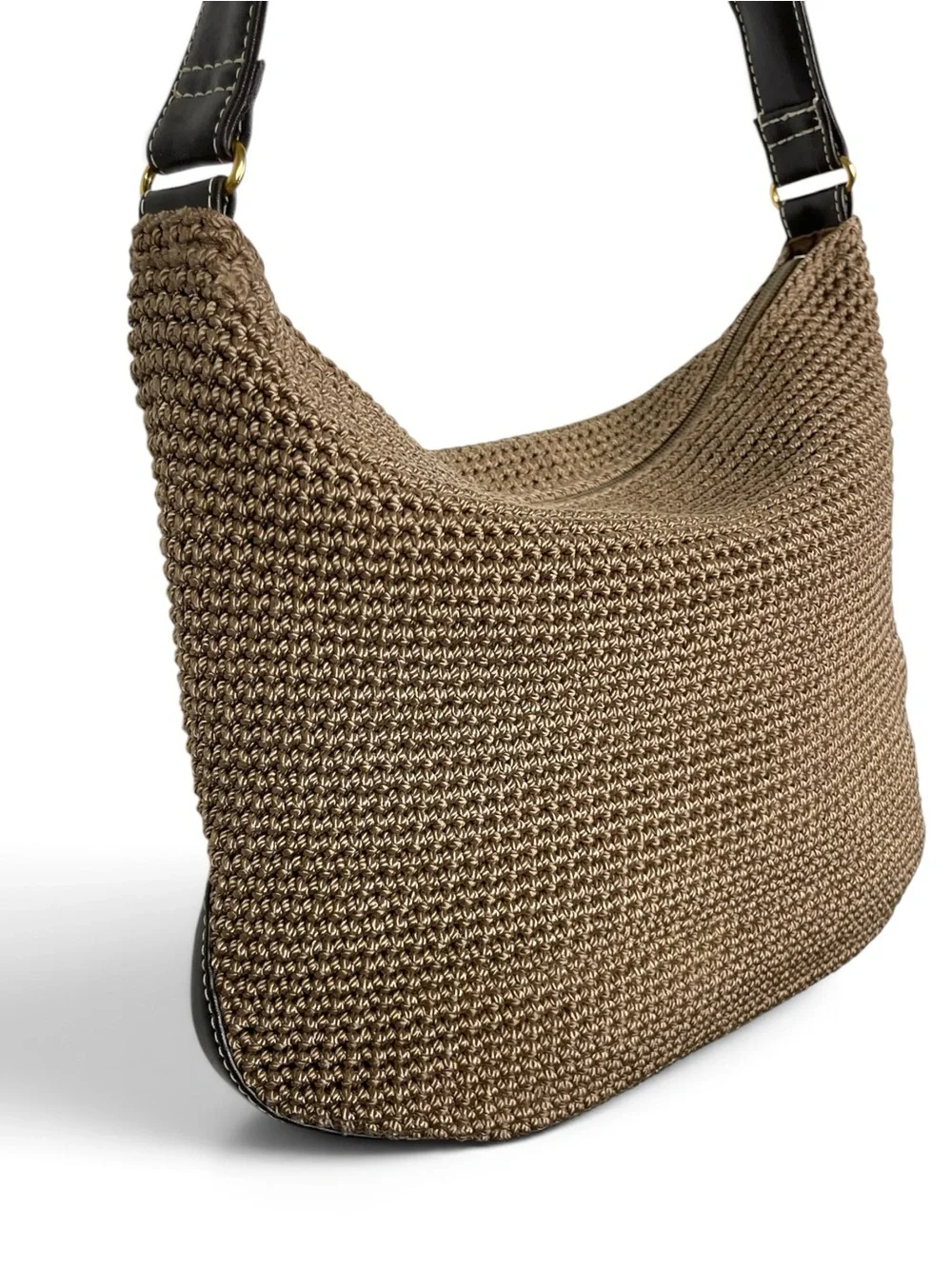 The Sak Woven Hobo shoulder Bag tan/ brown